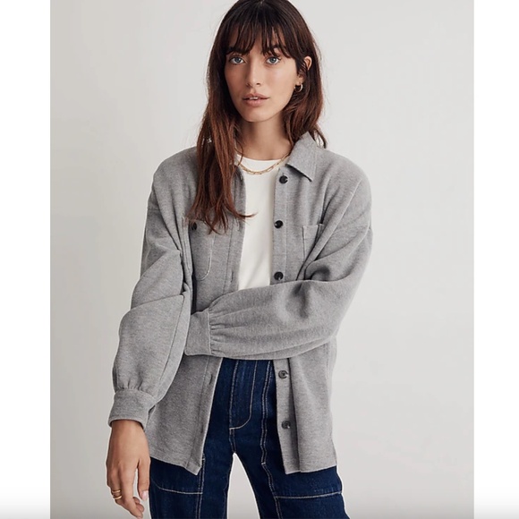 Madewell Jackets & Blazers - Madewell Double Faced Shirt Jacket